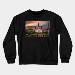 French Quarter Sunset Crewneck Sweatshirt